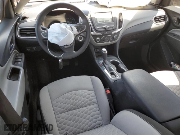 2018 Chevrolet Equinox LS with VIN 3GNAXHEV9JL393348, listed as a Copart auction lot 52647375 with 93,689 mi miles and Salvage Title. Bid and sale history available at DreamBid. Image 8.