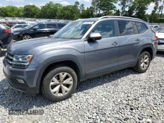 2018 Volkswagen Atlas SE z VIN 1V2DR2CA2JC553710, wystawiony jako Copart lot #55065705 z przebiegiem 154 765 mil mil oraz Szkoda całkowita • Salvage title. Historia ofert i sprzedaży dostępna na DreamBid. Obrazek 1.