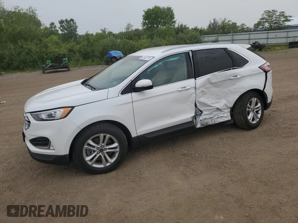 2020 Ford Edge SEL z VIN 2FMPK4J95LBB21392, wystawiony jako Copart lot #60912275 z przebiegiem 82 527 mil mil oraz Szkoda całkowita • Salvage title. Historia ofert i sprzedaży dostępna na DreamBid. Obrazek 1.