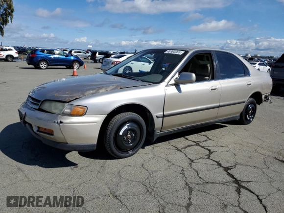 1995 Honda Accord LX with VIN 1HGCD5638SA090464, listed as a Copart auction lot 48593965 with 142,003 mi miles and Clean Title. Bid and sale history available at carsss.com. Image 1.