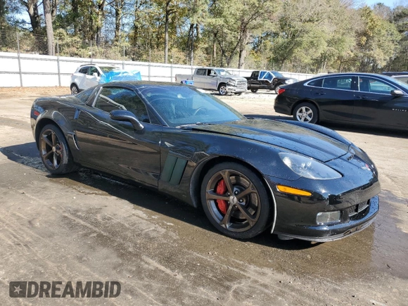 2011 Chevrolet Corvette Z16 Grand Sport 3LT with VIN 1G1YW2DW5B5112352, listed as a Copart auction lot 80313194 with 80,001 mi miles and Salvage title. Bid and sale history available at DreamBid. Image 4.