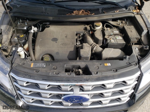 2017 Ford Explorer XLT with VIN 1FM5K7D8XHGE25667, listed as a Copart auction lot 49344795 with 105,071 mi miles and Salvage Title. Bid and sale history available at carsss.com. Image 13.