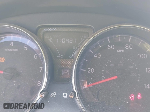 2016 Nissan Versa SV with VIN 3N1CN7AP6GL817637, listed as a IAAI auction lot 40738300 with 110,427 mi miles and . Bid and sale history available at DreamBid. Image 7.