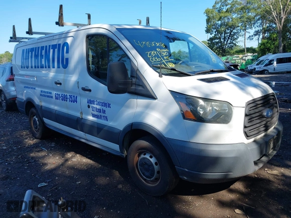 2016 Ford Transit Cargo with VIN 1FTYR1ZM2GKB06257, listed as a IAAI auction lot 42851308 with 239,006 mi miles and . Bid and sale history available at DreamBid. Image 1.