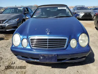 2003 Mercedes-Benz CLK 320 with VIN WDBLK65G43T140067, listed as a Copart auction lot 66206574 with 160,827 mi miles and Clean Title. Bid and sale history available at carsss.com. Image 5.