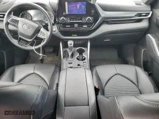 2023 Toyota Highlander L with VIN 5TDKDRBH4PS508354, listed as a Copart auction lot 50916305 with 27,569 mi miles and Salvage Title. Bid and sale history available at carsss.com. Image 8.