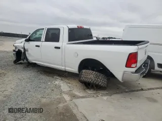 2018 Ram 2500 Tradesman with VIN 3C6UR5CJ3JG148172, listed as a Copart auction lot 46089165 with 53,957 mi miles and Salvage title. Bid and sale history available at DreamBid. Image 2.