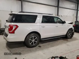 2018 Ford Expedition Max XLT with VIN 1FMJK1JT7JEA45739, listed as a Copart auction lot 58240025 with Not provided miles and Salvage title. Bid and sale history available at DreamBid. Image 3.