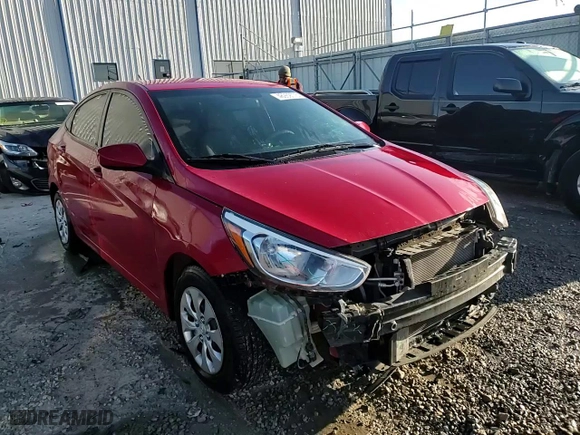 2016 Hyundai Accent SE with VIN KMHCT4AE5GU154630, listed as a Copart auction lot 48969775 with 81,508 mi miles and Salvage Title. Bid and sale history available at carsss.com. Image 14.