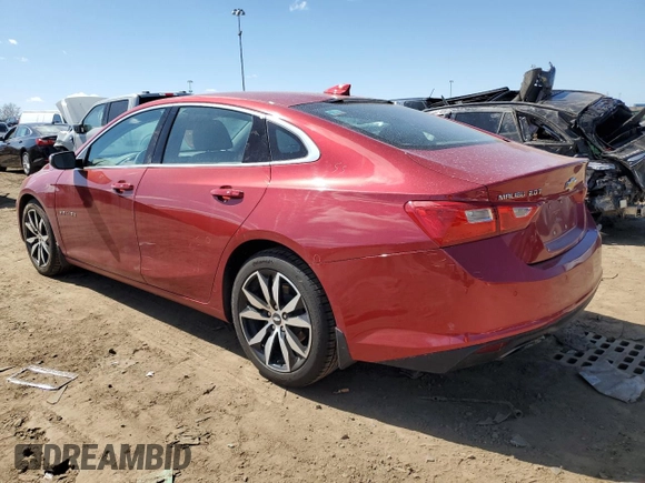 2016 Chevrolet Malibu LT with VIN 1G1ZF5SX9GF267361, listed as a Copart auction lot 53273495 with 41,386 mi miles and Clean Title. Bid and sale history available at DreamBid. Image 2.