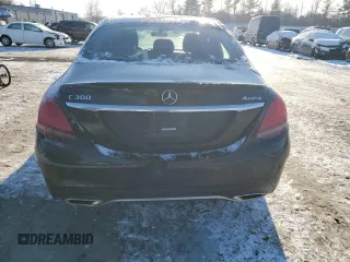 2020 Mercedes-Benz C 300 with VIN 55SWF8EBXLU327611, listed as a Copart auction lot 42050895 with 61,785 mi miles and Salvage Title. Bid and sale history available at DreamBid. Image 6.