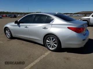 2017 Infiniti Q50 2.0t Premium with VIN JN1CV7AR7HM682645, listed as a Copart auction lot 49962645 with 85,715 mi miles and Salvage Title. Bid and sale history available at carsss.com. Image 2.
