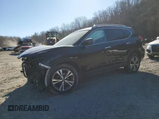 2019 Nissan Rogue SL with VIN 5N1AT2MVXKC816742, listed as a Copart auction lot 47934025 with 87,303 mi miles and Salvage Title. Bid and sale history available at carsss.com. Image 1.