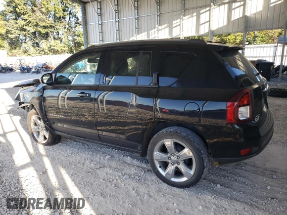2015 Jeep Compass Latitude with VIN 1C4NJCEB3FD107415, listed as a Copart auction lot 74567454 with 140,342 mi miles and Salvage Title. Bid and sale history available at carsss.com. Image 2.