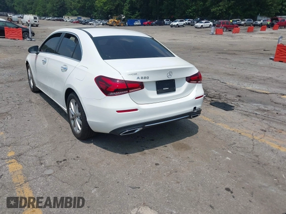 2021 Mercedes-Benz A 220 with VIN W1K3G4EB7MJ264400, listed as a IAAI auction lot 42386429 with 48,119 mi miles and . Bid and sale history available at DreamBid. Image 3.