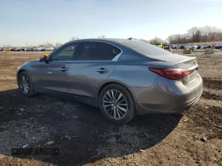 2018 Infiniti Q50 Sport with VIN JN1EV7AR3JM442233, listed as a Copart auction lot 51812365 with 41,335 mi miles and Salvage Title. Bid and sale history available at DreamBid. Image 2.