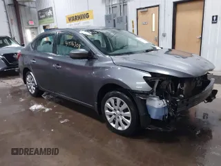 2019 Nissan Sentra S with VIN 3N1AB7AP6KY388074, listed as a IAAI auction lot 41931532 with 34,005 mi miles. Bid and sale history available at carsss.com. Image 1.