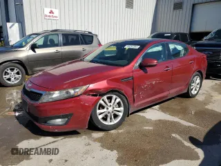 2013 Kia Optima EX with VIN 5XXGN4A7XDG118726, listed as a Copart auction lot 49297365 with Not Provided miles and Salvage Title. Bid and sale history available at carsss.com. Image 1.