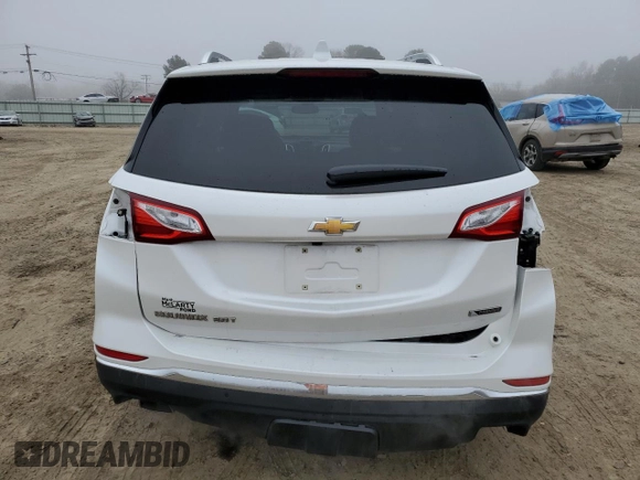 2018 Chevrolet Equinox Premier with VIN 2GNAXNEX7J6258244, listed as a Copart auction lot 43468945 with 95,031 mi miles and Salvage Title. Bid and sale history available at carsss.com. Image 6.