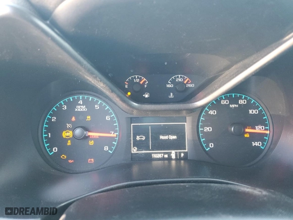 2016 Chevrolet Colorado 2WD WT with VIN 1GCGSBEA2G1239754, listed as a Copart auction lot 79691174 with 110,267 mi miles and Salvage Title. Bid and sale history available at carsss.com. Image 9.