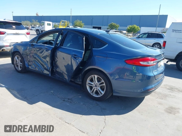 2018 Ford Fusion SE with VIN 3FA6P0HD4JR161780, listed as a IAAI auction lot 42527140 with 89,419 mi miles and . Bid and sale history available at DreamBid. Image 3.