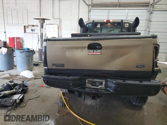 2003 Ford Super Duty F-250 XL with VIN 1FTNX21F23EA70199, listed as a Copart auction lot 78570444 with 228,265 mi miles and Salvage Title. Bid and sale history available at carsss.com. Image 6.