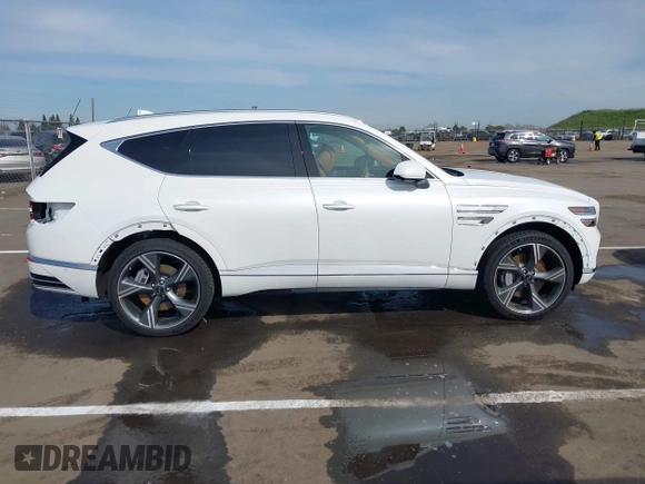 2025 Genesis GV80 Prestige with VIN KMUHEESC3SU250124, listed as a IAAI auction lot 41763078 with 2,283 mi miles and . Bid and sale history available at DreamBid. Image 14.