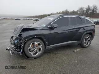2023 Hyundai Tucson Limited with VIN 5NMJECAEXPH223772, listed as a Copart auction lot 49424035 with 31,589 mi miles and Salvage title. Bid and sale history available at DreamBid. Image 1.