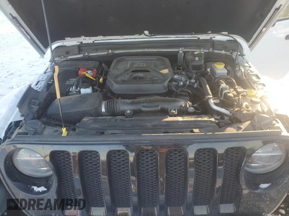 2021 Jeep Wrangler Unlimited Willys with VIN 1C4HJXDN9MW831580, listed as a Copart auction lot 87235714 with 42,442 mi miles and Non Repairable. Bid and sale history available at DreamBid. Image 13.