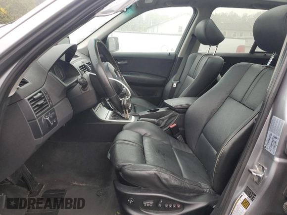 2006 BMW X3 3.0i with VIN WBXPA93416WD28957, listed as a Copart auction lot 72777224 with 214,772 mi miles and Salvage Title. Bid and sale history available at carsss.com. Image 7.