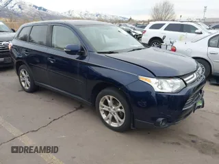 2014 Mitsubishi Outlander SE z VIN JA4AZ3A37EZ015726, wystawiony jako IAAI lot #41249129 z przebiegiem 145 653 mil mil oraz . Historia ofert i sprzedaży dostępna na DreamBid. Obrazek 1.