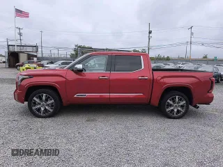 2023 Toyota Tundra Capstone Hybrid with VIN 5TFVC5DB3PX030312, listed as a Copart auction lot 73486854 with 5,533 mi miles and Clean title. Bid and sale history available at DreamBid. Image 15.