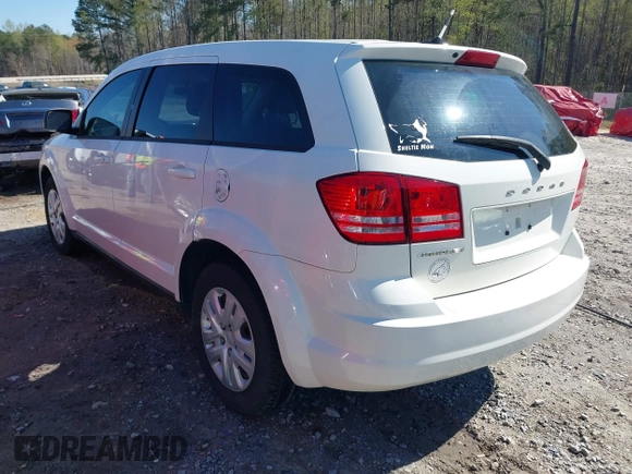 2013 Dodge Journey SE with VIN 3C4PDCAB0DT695464, listed as a IAAI auction lot 41899206 with 311,327 mi miles. Bid and sale history available at carsss.com. Image 3.
