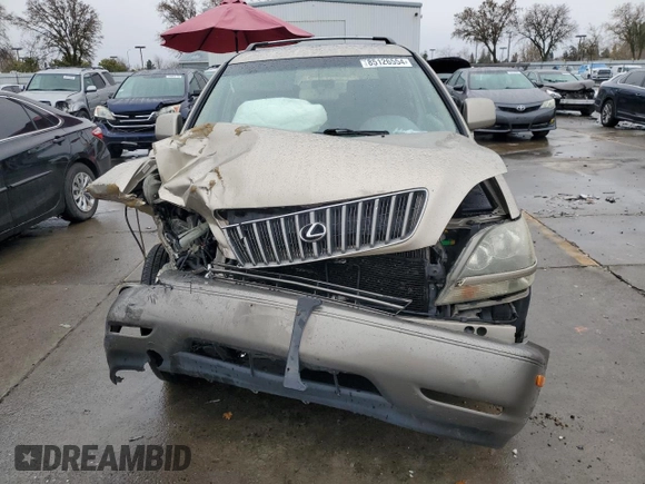 2000 Lexus RX 300 with VIN JT6HF10U7Y0113215, listed as a Copart auction lot 85126554 with 225,652 mi miles and Salvage Title. Bid and sale history available at carsss.com. Image 5.
