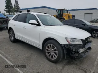2015 Audi Q5 Premium with VIN WA1CFAFPXFA065733, listed as a Copart auction lot 59793155 with 133,803 mi miles and Salvage title. Bid and sale history available at DreamBid. Image 4.