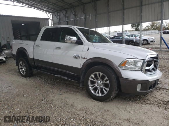 2018 Ram 1500 Longhorn with VIN 1C6RR7PT0JS152072, listed as a Copart auction lot 77378964 with 146,882 mi miles and Salvage title. Bid and sale history available at DreamBid. Image 4.