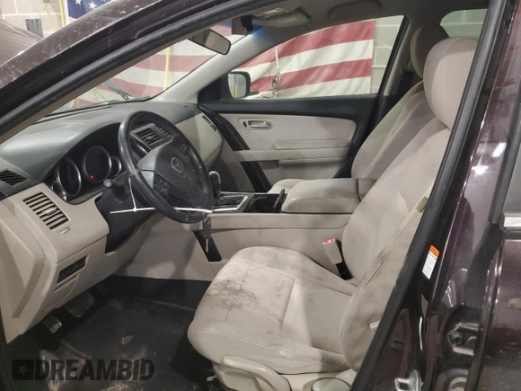 2008 Mazda CX-9 Grand Touring with VIN JM3TB38A880129354, listed as a Copart auction lot 89363705 with 136,190 mi miles and Salvage Title. Bid and sale history available at carsss.com. Image 7.