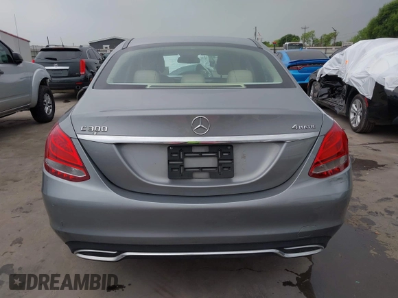 2016 Mercedes-Benz C 300 Luxury with VIN 55SWF4KB7GU144072, listed as a IAAI auction lot 41869044 with 60,208 mi miles and . Bid and sale history available at carsss.com. Image 21.