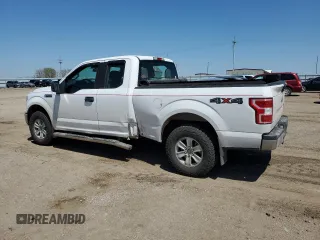2018 Ford F-150 XL with VIN 1FTEX1EB4JKF21861, listed as a Copart auction lot 55510405 with 45,035 mi miles and Salvage title. Bid and sale history available at DreamBid. Image 2.