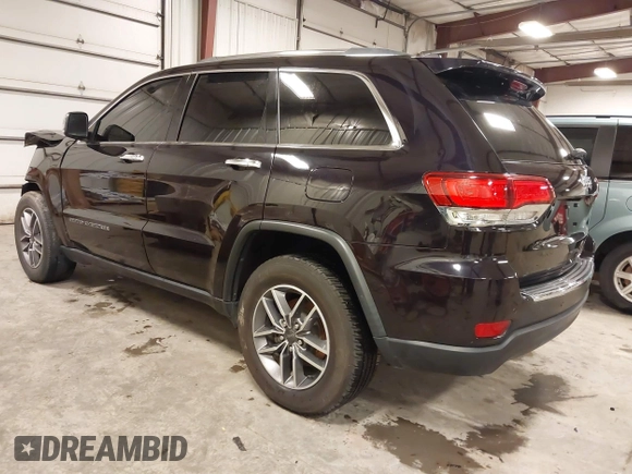 2020 Jeep Grand Cherokee Limited with VIN 1C4RJEBGXLC300739, listed as a IAAI auction lot 41782854 with 47,842 mi miles. Bid and sale history available at carsss.com. Image 3.