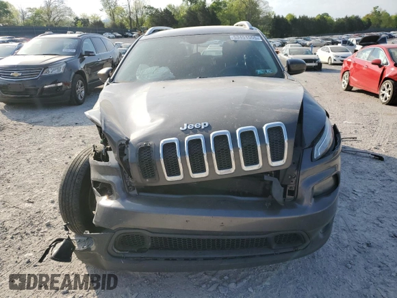 2016 Jeep Cherokee Latitude with VIN 1C4PJMCS0GW254234, listed as a Copart auction lot 53451555 with 159,190 mi miles and Salvage Title. Bid and sale history available at carsss.com. Image 5.