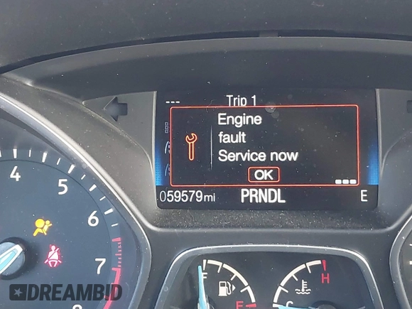 2015 Ford Focus SE with VIN 1FADP3F24FL276766, listed as a IAAI auction lot 41388348 with 59,579 mi miles. Bid and sale history available at carsss.com. Image 15.