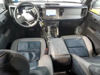 2021 Ford Bronco with VIN 1FMDE5DH7MLA63161, listed as a Copart auction lot 45179885 with 37,549 mi miles and Salvage Title. Bid and sale history available at carsss.com. Image 8.