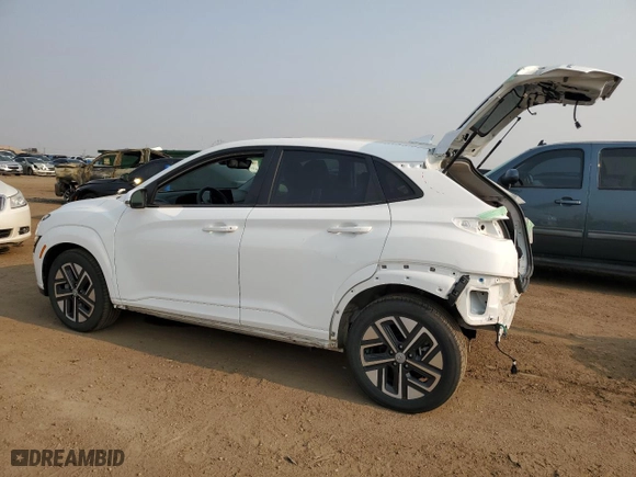 2023 Hyundai Kona Electric Limited with VIN KM8K53AG7PU173150, listed as a Copart auction lot 63546864 with 13,603 mi miles and Salvage Title. Bid and sale history available at carsss.com. Image 2.