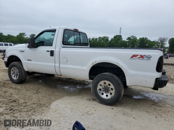2006 Ford F-250 XL with VIN 1FTSF21P26EC88596, listed as a Copart auction lot 58849395 with 192,961 mi miles and Salvage title. Bid and sale history available at DreamBid. Image 2.