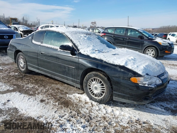 2000 Chevrolet Monte Carlo LS with VIN 2G1WW12E8Y9234789, listed as a IAAI auction lot 41388309 with 84,029 mi miles. Bid and sale history available at carsss.com. Image 1.