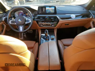 2018 BMW 5 Series 540i with VIN WBAJE5C51JG918565, listed as a Copart auction lot 48204955 with 74,474 mi miles and Salvage Title. Bid and sale history available at carsss.com. Image 8.