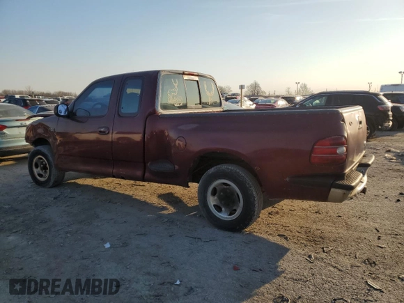 1997 Ford F-150 XL with VIN 1FTDX07W3VKA44125, listed as a Copart auction lot 48158735 with 227,460 mi miles and Salvage title. Bid and sale history available at DreamBid. Image 2.
