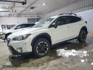 2023 Subaru Crosstrek Premium with VIN JF2GTAPC6P8267751, listed as a Copart auction lot 45866325 with 34,505 mi miles and Salvage Title. Bid and sale history available at carsss.com. Image 1.