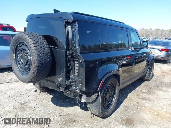 2020 Land Rover Defender SE with VIN SALEP7EU7L2033956, listed as a IAAI auction lot 41654588 with 85,029 mi miles and . Bid and sale history available at DreamBid. Image 4.